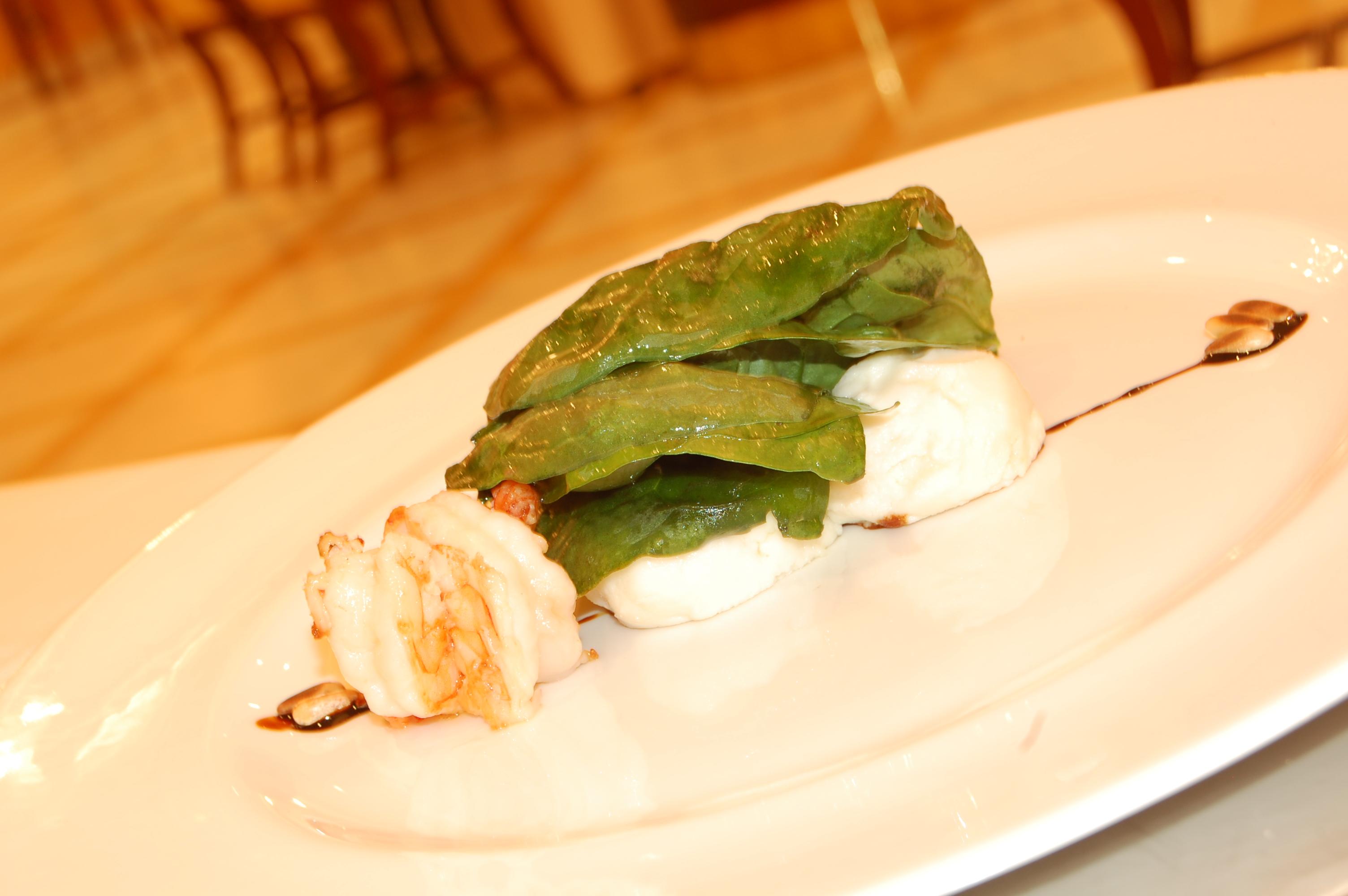 Hotel Alameda Palace Salamanca Kültér fotó Mozzarella and green pepper skewer